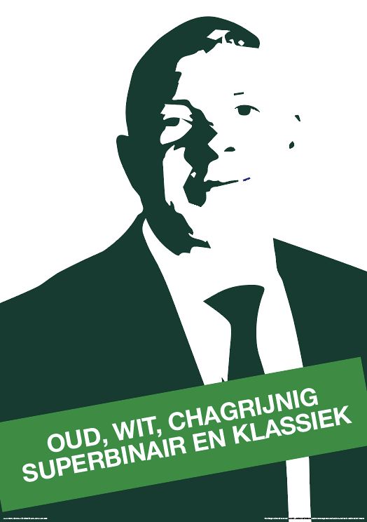 Oud, wit, chagrijnig, superbinair en klassiek