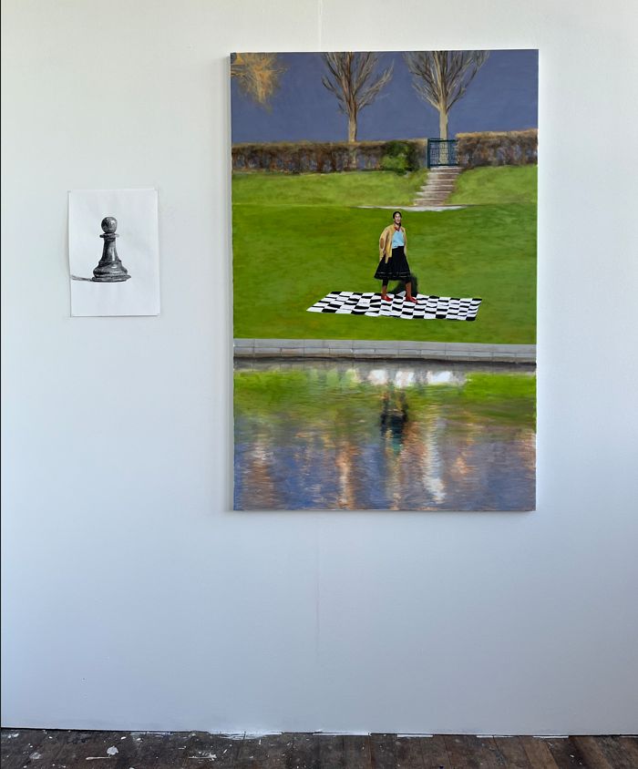 Painting 150cm x 100cm, oil on canvas
