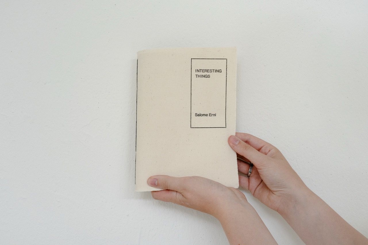 book Interesting Things kabk Salome Erni
